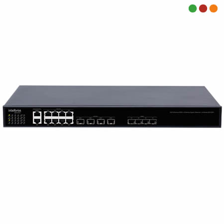 FIBRA - OLT 4 puertos EPON y 8 puertos GigaBit Ethernet OLT 4840 E - INTELBRAS - Imagen 2
