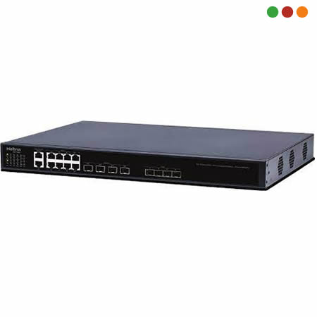FIBRA - OLT 4 puertos EPON y 8 puertos GigaBit Ethernet OLT 4840 E - INTELBRAS - Imagen 3