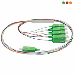 FIBRA - SPLITTER 1X8 SC/APC BALANCEADO PLC | XFS 182 - INTELBRAS