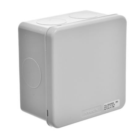 Herramientas | Caja 80 x 80 x 51,5 mm IP54 Steck | 82SLB088