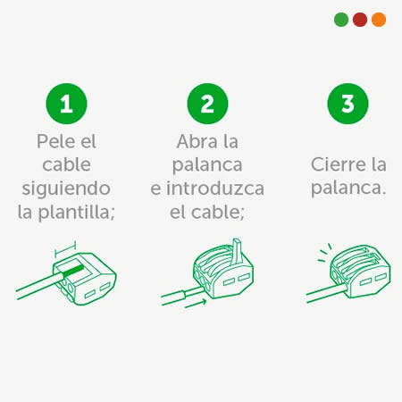 Herramientas | Conector CLIP 3 vias 4mm x 4 Unidades CONEX 1000 CLIP - INTELBRAS - Imagen 4