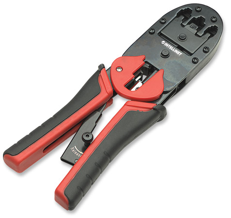 Herramientas | Pinza Crimpear RJ11/12/45 Pro Intellinet