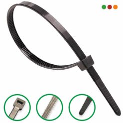 Herramientas | Precintos/abrazadera Negro c/UV 100x2,5mm x100 | 3004N Dexson