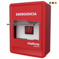 INCENDIO_X- Accionador Manual de BOMBA | AMB 3201 | 1 BOTON - INTELBRAS