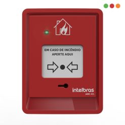 INCENDIO_X - Convencional Pulsador Manual S/sirena AMC 421 - INTELBRAS