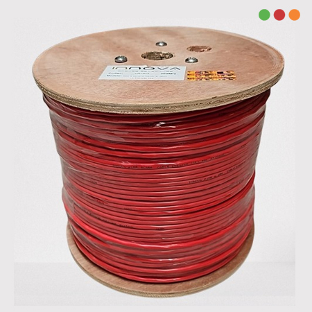 INCENDIO - Cable AWG16 | 2x 1.30mm | 305M | Rojo | F3016U/2 - INNOVA - Imagen 4