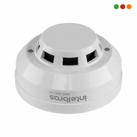 INCENDIO - Convencional Sensor de HUMO | DFC 421 UN | 4 H | Autoreset- INTELBRAS - Imagen 2