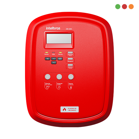 INCENDIO - Direccionable Central de Incendio CIE 1060 - ROJA | INTELBRAS