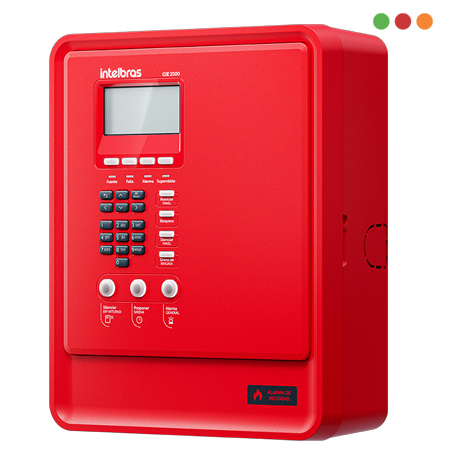 INCENDIO - Direccionable Central de Incendio CIE 2500 - ROJA | INTELBRAS - Imagen 3