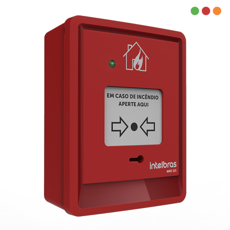 INCENDIO - Direccionable Pulsador Manual AME 521 - INTELBRAS - Imagen 3