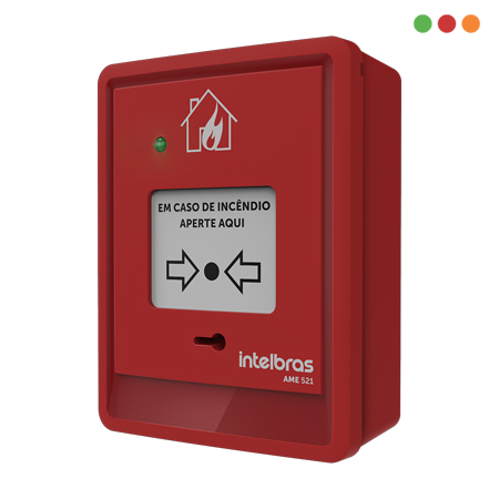 INCENDIO - Direccionable Pulsador Manual AME 521 - INTELBRAS - Imagen 4