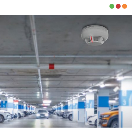 INCENDIO - Direccionable Sensor de Temp. Con BASE | DTE 521 | 2 Hilos INTELBRAS - Imagen 4