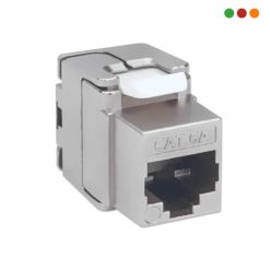Jack RJ45 C6A - Blindaje superior y carcasa de Zinc | Intellinet