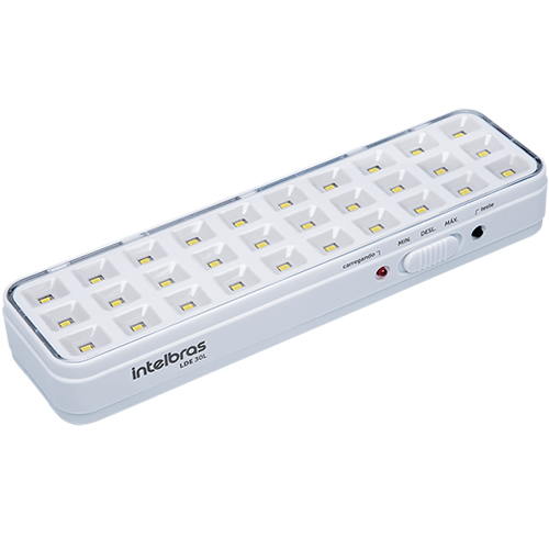 Luz de Emergencia | 30 Leds SMD Homologada 30 m2 LDE30L | INTELBRAS