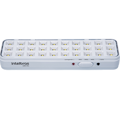 Luz de Emergencia | 30 Leds SMD Homologada 30 m2 LDE30L | INTELBRAS - Imagen 2