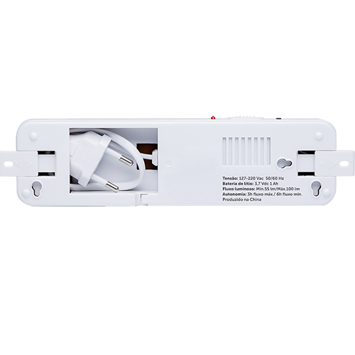Luz de Emergencia | 30 Leds SMD Homologada 30 m2 LDE30L | INTELBRAS - Imagen 4