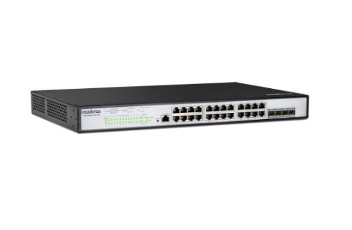 OpenBOX - Switch PoE 24p 10/100/1000 Rackeable - SG2404D PoE OpenBOX | INTELBRAS - Imagen 2