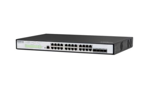 OpenBOX - Switch PoE 24p 10/100/1000 Rackeable - SG2404D PoE OpenBOX | INTELBRAS - Imagen 3