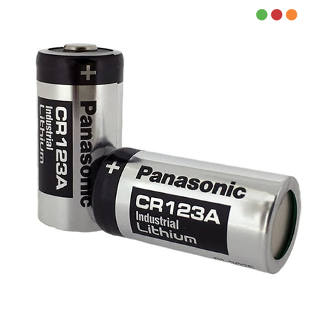 Pilas | CR 123A - BATERIA DE LITIO 3V | INDUSTRIAL (Panasonic) - INTELBRAS - Imagen 3