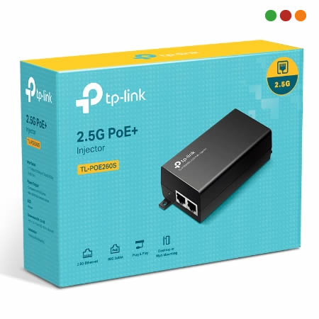 PoE Inyector 2 Puertos 2,5 Gbps | 30W | POE260S | TP-LINK - Imagen 4