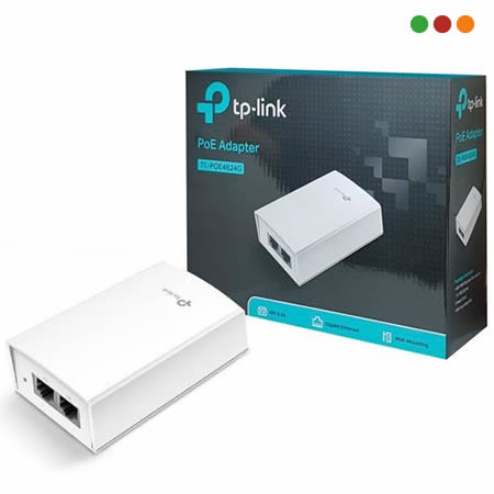 PoE Inyector 2 Puertos Gigabit (1 Puerto PoE Pasivo) | POE2412G | TP-LINK - Imagen 4