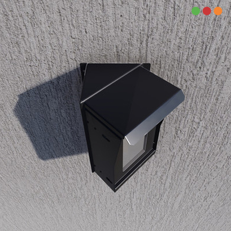 Porteria IP | Soporte 45º p/PROTECTOR de TOTEM | NEGRO | 10101 45GRA - PROTECTM - Imagen 4