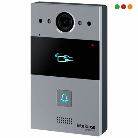 Porteria IP | Video Portero XPE 3101 IP / PoE-12v / Frec.125 / 13,56 - INTELBRAS - Imagen 2