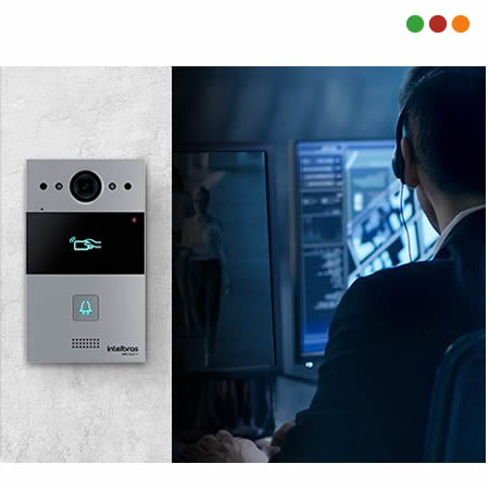 Porteria IP | Video Portero XPE 3101 IP / PoE-12v / Frec.125 / 13,56 - INTELBRAS - Imagen 3