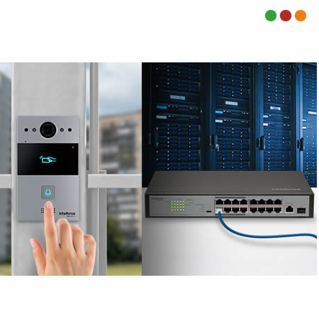 Porteria IP | Video Portero XPE 3101 IP / PoE-12v / Frec.125 / 13,56 - INTELBRAS - Imagen 4
