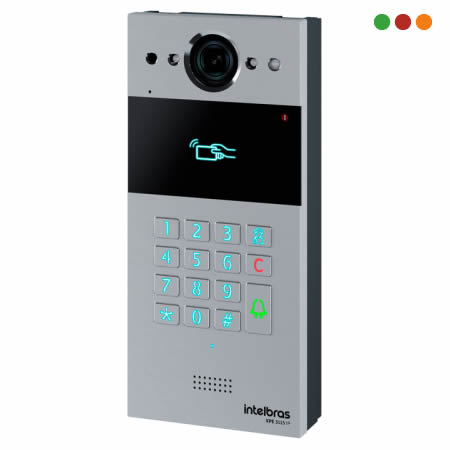 Porteria IP | Video Portero XPE 3115 IP / PoE-12v / Frec.125 / 13,56 - INTELBRAS