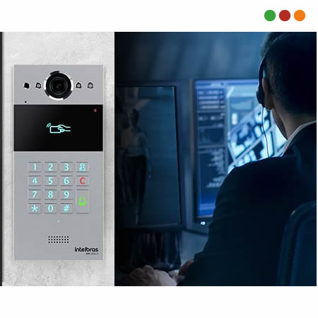Porteria IP | Video Portero XPE 3115 IP / PoE-12v / Frec.125 / 13,56 - INTELBRAS - Imagen 3