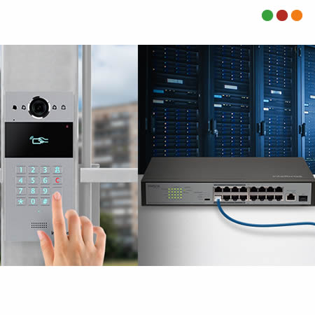 Porteria IP | Video Portero XPE 3115 IP / PoE-12v / Frec.125 / 13,56 - INTELBRAS - Imagen 4