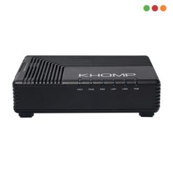 Porteria IP |  ATA - 2 FXO | 4 Troncales SIP | 2 x LAN / KAP 320X - KHOMP