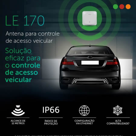 Porteria | Antena Vehicular Etiquetas RFID UHF | LE 170 | INTELBRAS - Imagen 2