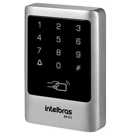 Porteria | Cont. de Acceso Digiprox SA 211 MF - 13,56 MHz - METAL - Intelbras - Imagen 2
