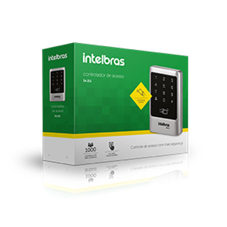 Porteria | Cont. de Acceso Digiprox SA 211 MF - 13,56 MHz - METAL - Intelbras - Imagen 4