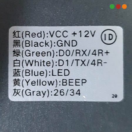 Porteria | Cont. de Acceso Lector Wiegand RFID / 125 mhz / LE 130 IP66 Intelbras - Imagen 2