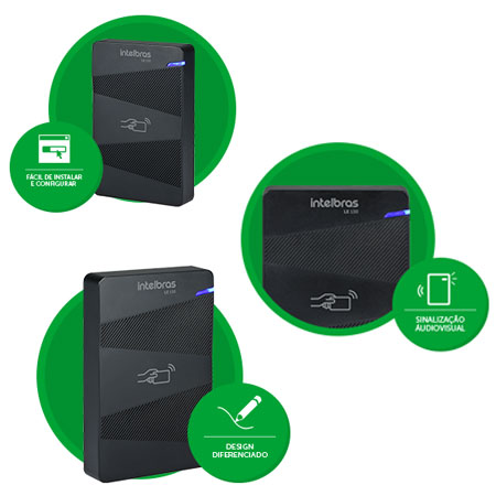 Porteria | Cont. de Acceso Lector Wiegand RFID / 125 mhz / LE 130 IP66 Intelbras - Imagen 3