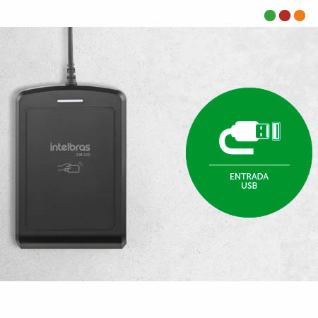Porteria | Cont. de Acceso | Lector de Escritorio RFID / CM 100 - Intelbras - Imagen 2