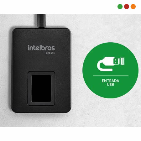 Porteria | Cont. de Acceso | Lector de Escritorio - BIO / CM 351 - Intelbras - Imagen 4
