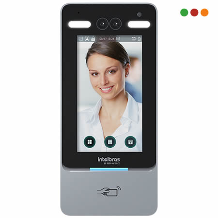 Porteria | Control de Acceso Facial SS 5530 MF Face - Display 7" Intelbras