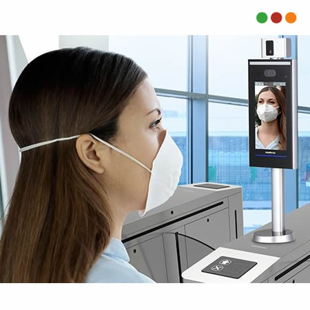 Porteria | Control de Acceso Facial SS 5530 MF Face - Display 7" Intelbras - Imagen 3