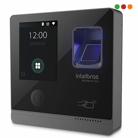 Porteria | Control de Acceso SS 3430 BIO RFID 13,56 MIFARE - INTELBRAS