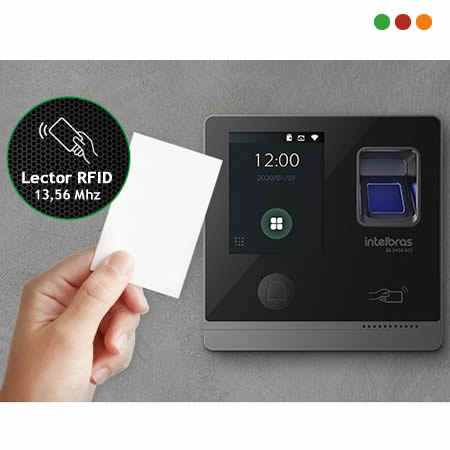 Porteria | Control de Acceso SS 3430 BIO RFID 13,56 MIFARE - INTELBRAS - Imagen 2