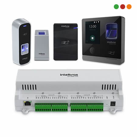 Porteria | Controladora de Acceso p/ 4 Puertas CT3000 4PB / RFID-BIO -Intelbras - Imagen 4