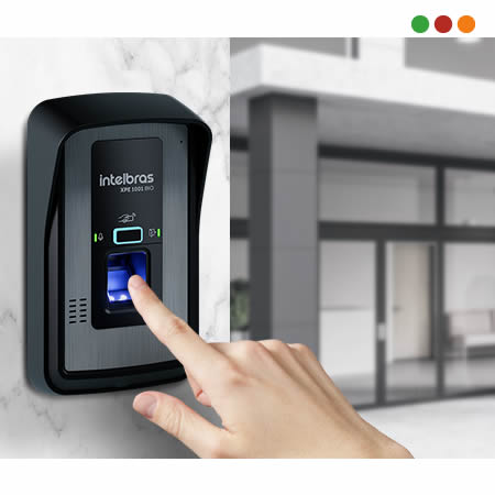 Porteria | Portero Electronico XPE 1001 BIO - RFID 13,56 / MIP - Intelbras - Imagen 2