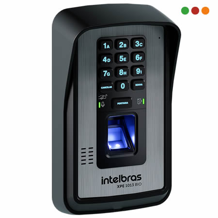 Porteria | Portero Electronico XPE 1013 BIO - RFID 13,56 / MIP - Intelbras
