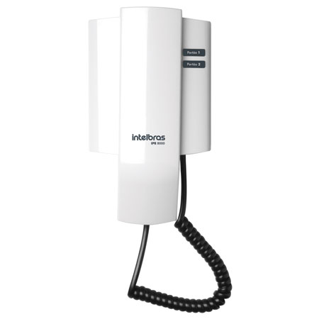 Porteria | Portero IPR 8000 IN / Tubo extra IPR 8010 - Blanco Intelbras
