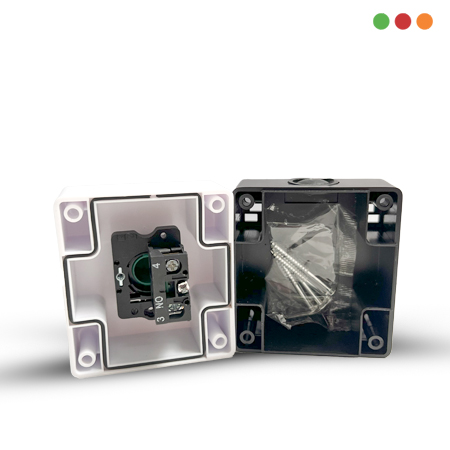 Porteria | Pulsador / Boton Rasante con Caja IP65 / NA / Steck - Imagen 4