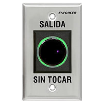 Porteria | Pulsador / Boton de salida No-Touch